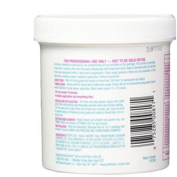 🛍️Bantu No Base Relaxer Regular Strength for Medium textured  hair 14.3OZ./406g - Picture 4 of 6